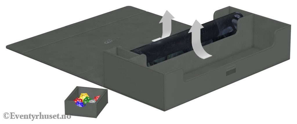 Ultimate Guard Superhive 550+ Xenoskin - Grey Storage & Protection