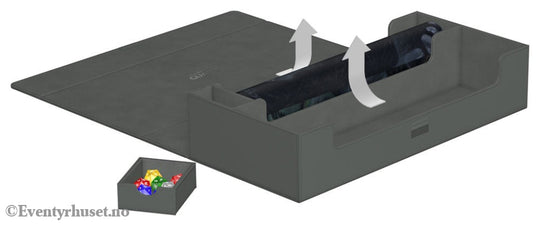 Ultimate Guard Superhive 550+ Xenoskin - Grey Storage & Protection