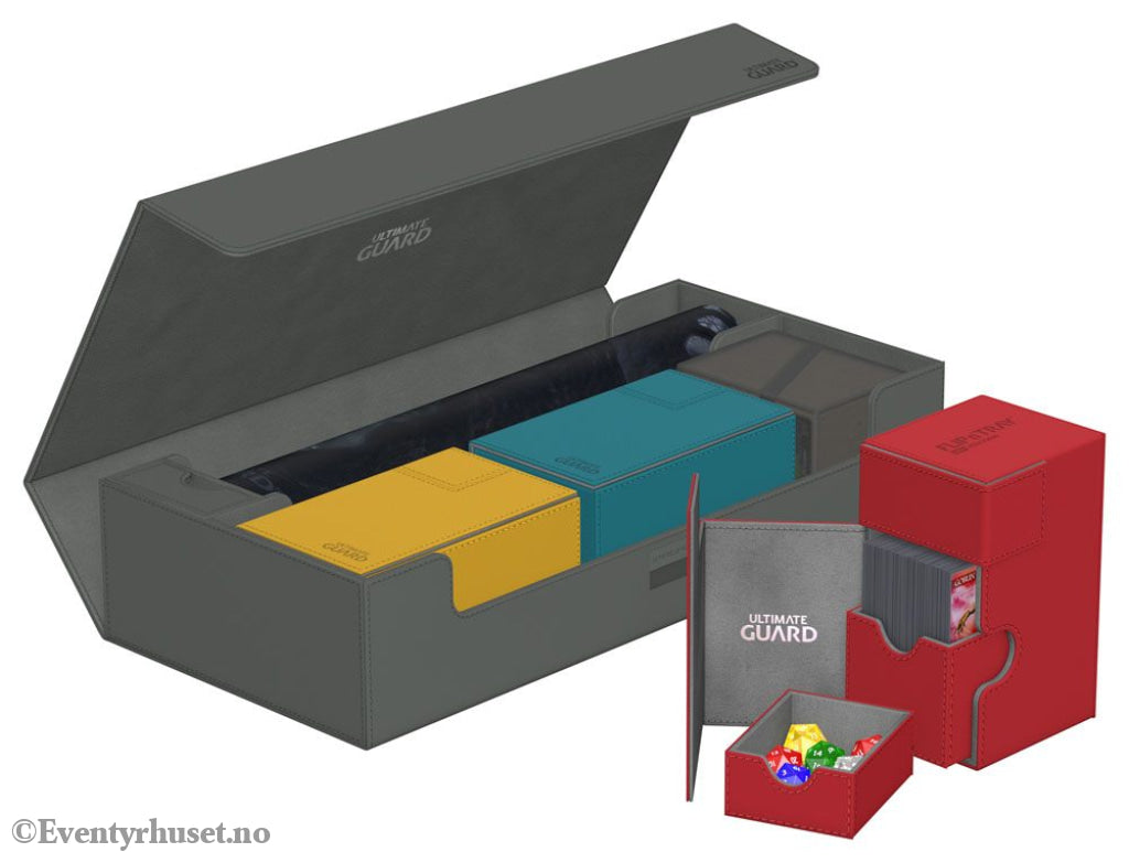 Ultimate Guard Superhive 550+ Xenoskin - Grey Storage & Protection
