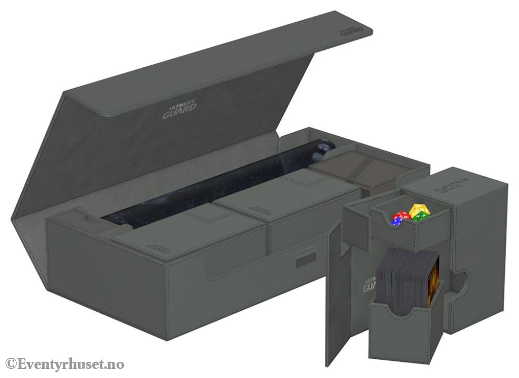Ultimate Guard Superhive 550+ Xenoskin - Grey Storage & Protection