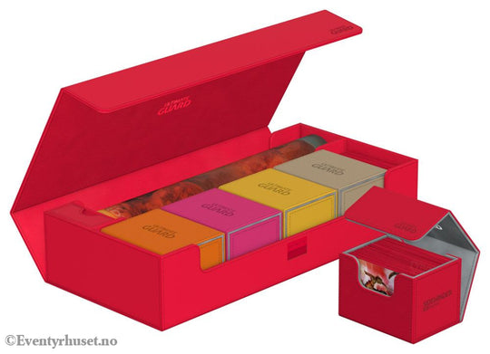 Ultimate Guard Superhive 550+ Xenoskin - Red Storage & Protection