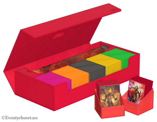Ultimate Guard Superhive 550+ Xenoskin - Red Storage & Protection