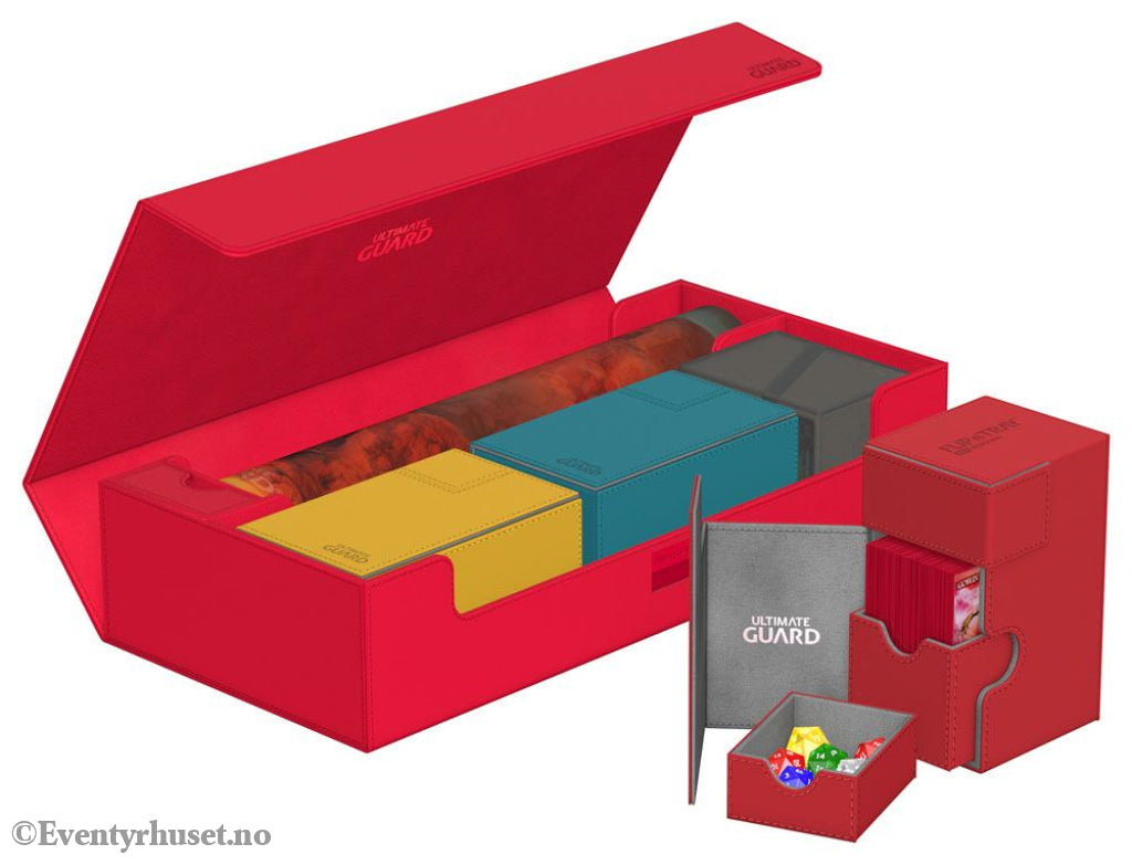 Ultimate Guard Superhive 550+ Xenoskin - Red Storage & Protection