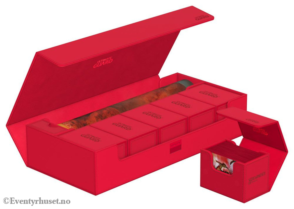 Ultimate Guard Superhive 550+ Xenoskin - Red Storage & Protection