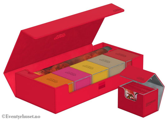 Ultimate Guard Superhive 550+ Xenoskin - Red Storage & Protection