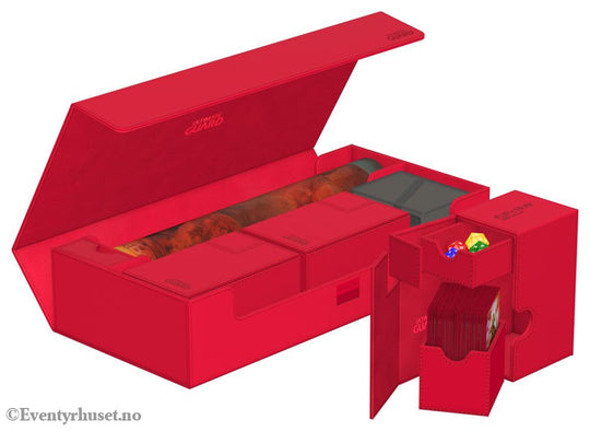 Ultimate Guard Superhive 550+ Xenoskin - Red Storage & Protection