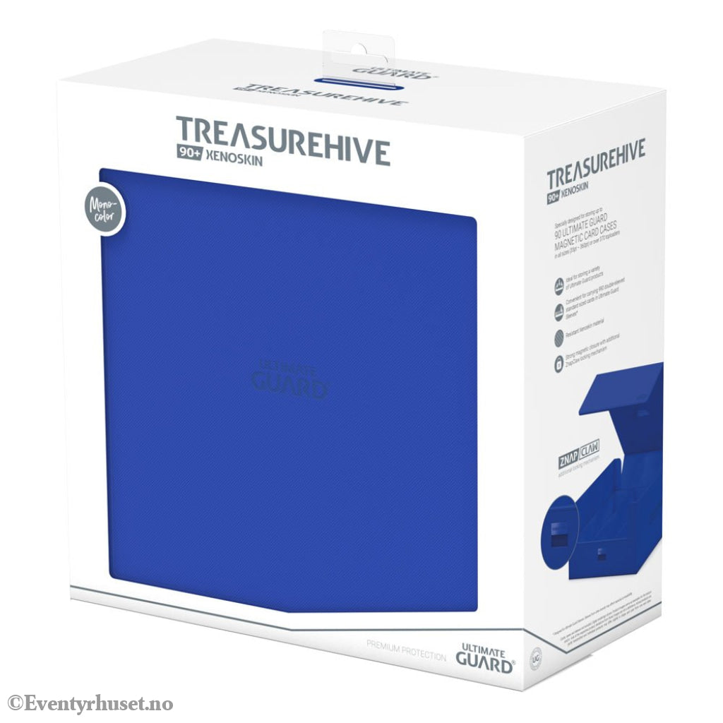 Ultimate Guard Treasurehive 90+ Xenoskin - Blue Storage & Protection