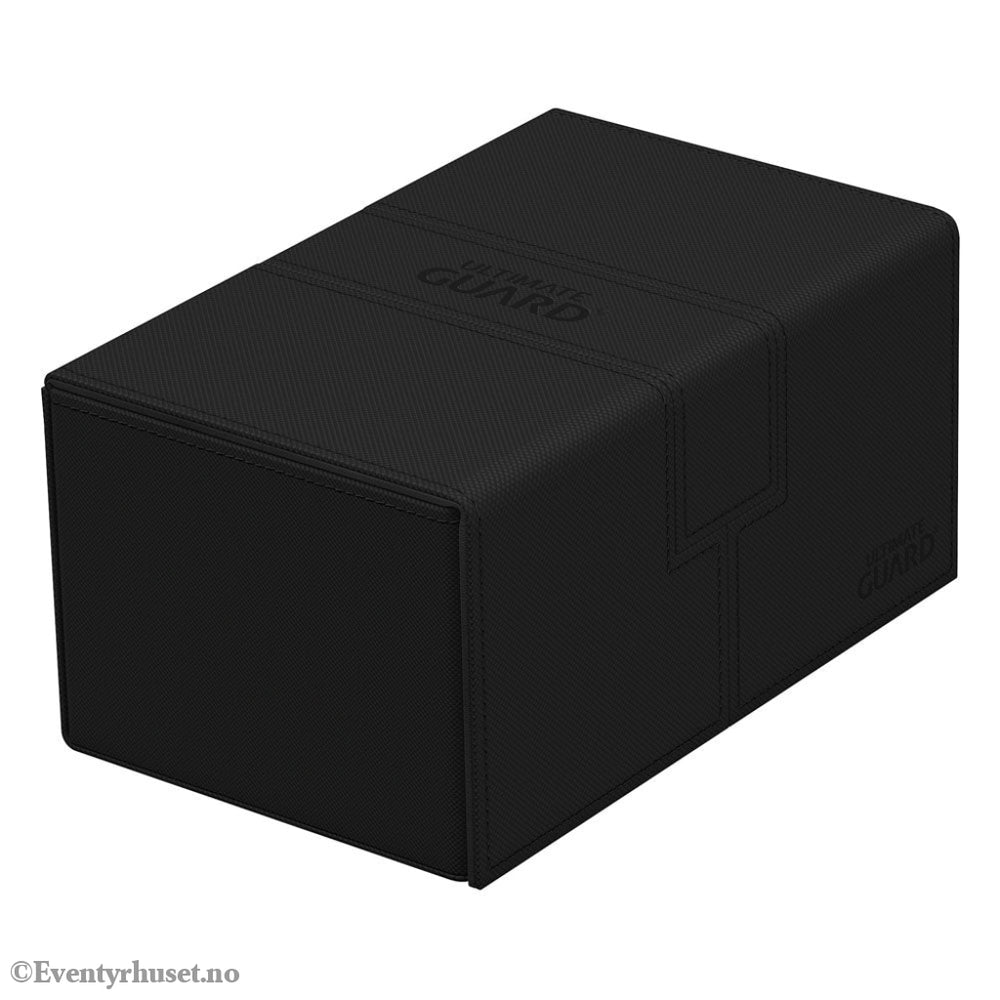 Ultimate Guard Twin Flip’n’Tray 160+ Xenoskin - Black Storage & Protection