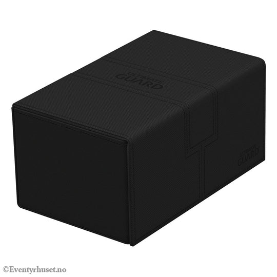 Ultimate Guard Twin Flip’n’Tray 160+ Xenoskin - Black Storage & Protection