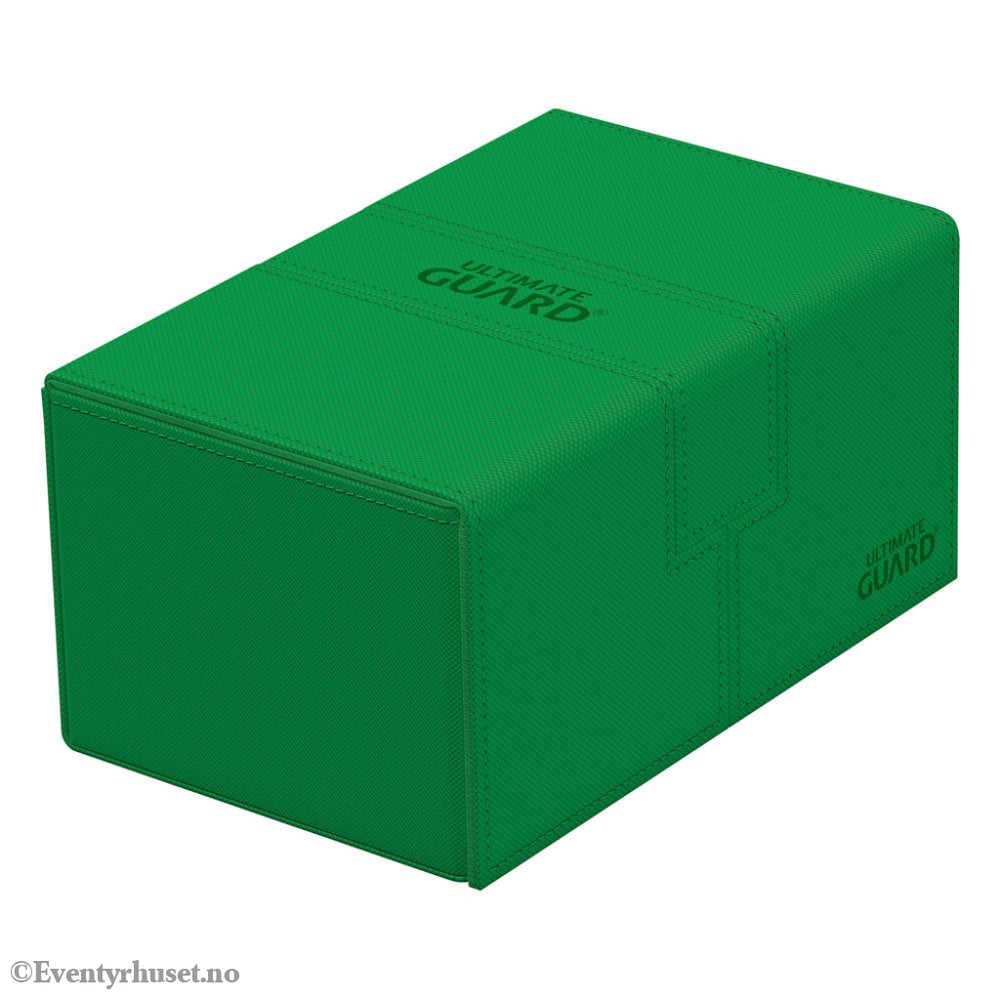 Ultimate Guard Twin Flip’n’Tray 160+ Xenoskin - Green Storage & Protection
