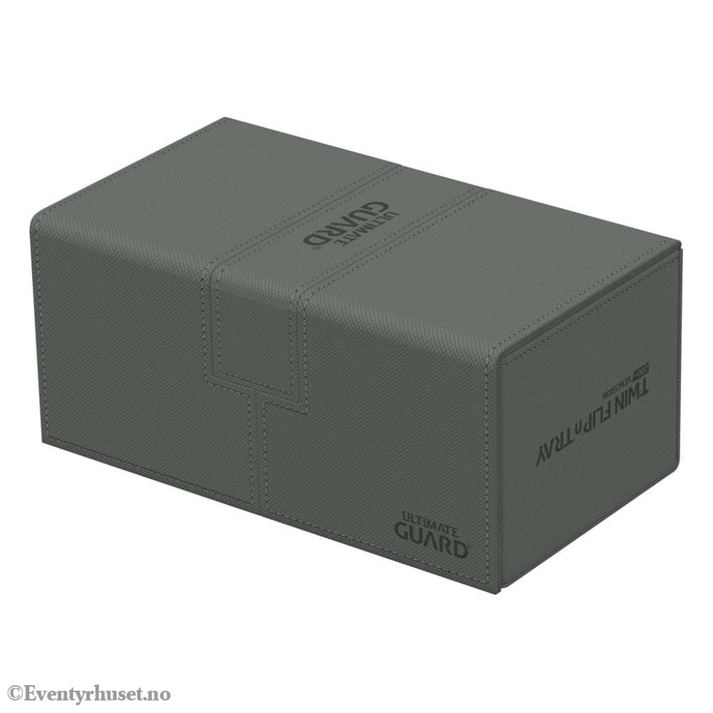 Ultimate Guard Twin Flip’n’Tray 200+ Xenoskin - Grey Storage & Protection