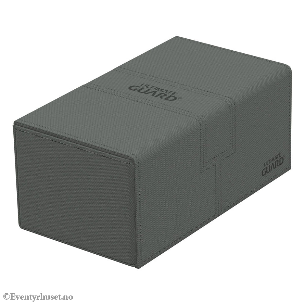Ultimate Guard Twin Flip’n’Tray 200+ Xenoskin - Grey Storage & Protection