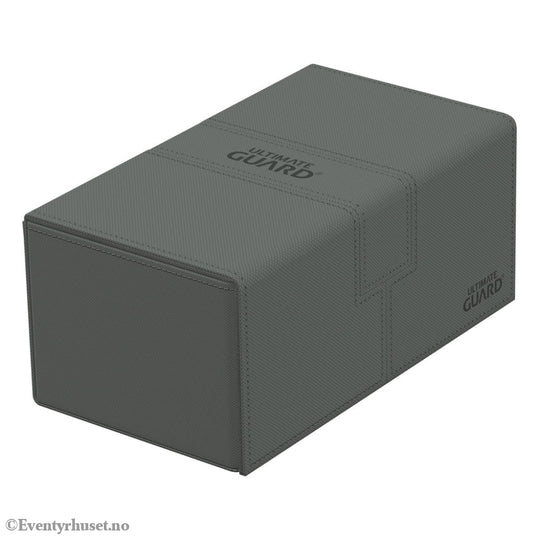 Ultimate Guard Twin Flip’n’Tray 200+ Xenoskin - Grey Storage & Protection