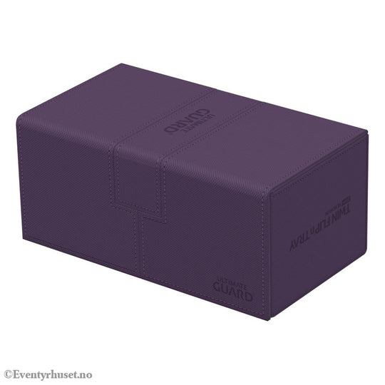 Ultimate Guard Twin Flip’n’Tray 200+ Xenoskin - Purple Storage & Protection