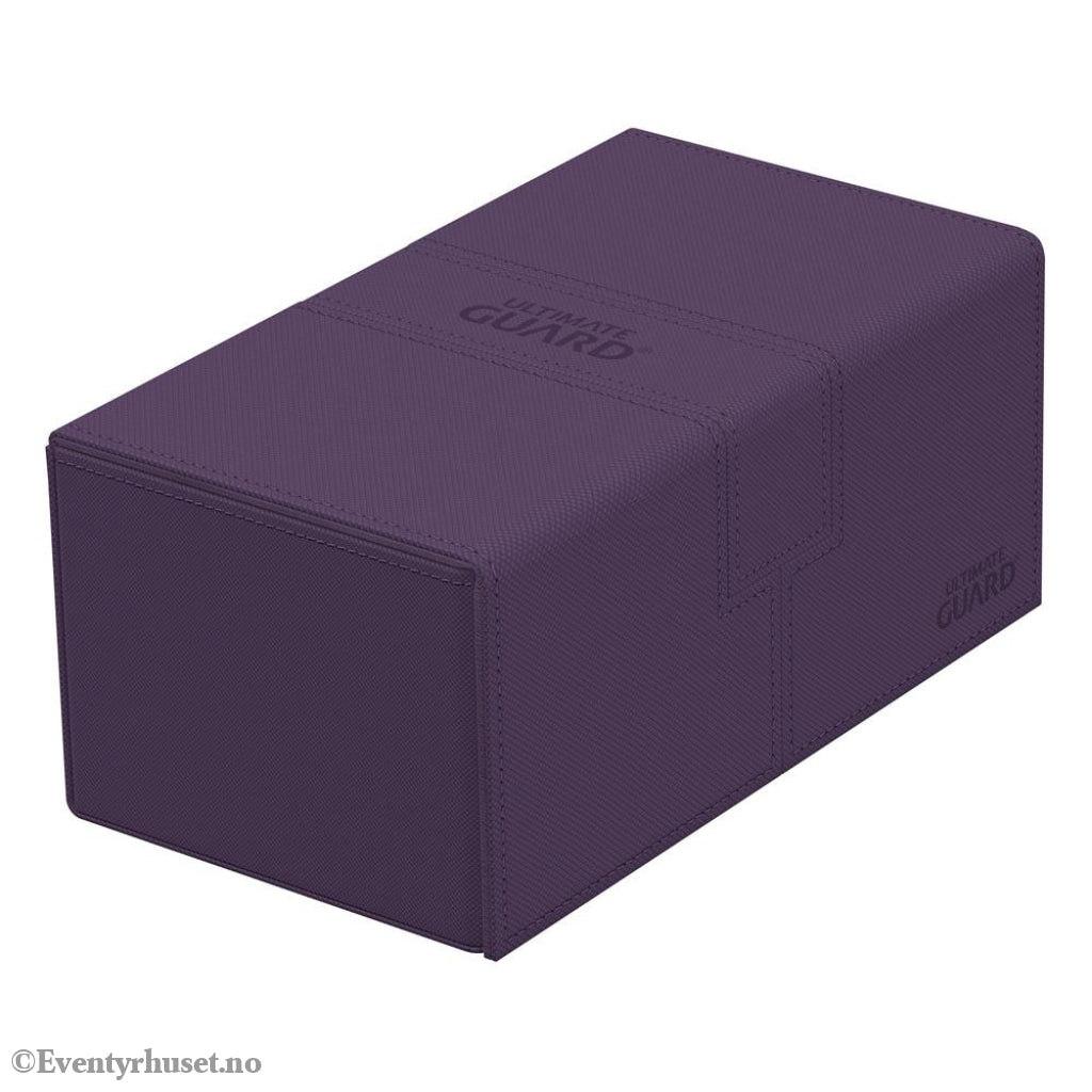 Ultimate Guard Twin Flip’n’Tray 200+ Xenoskin - Purple Storage & Protection