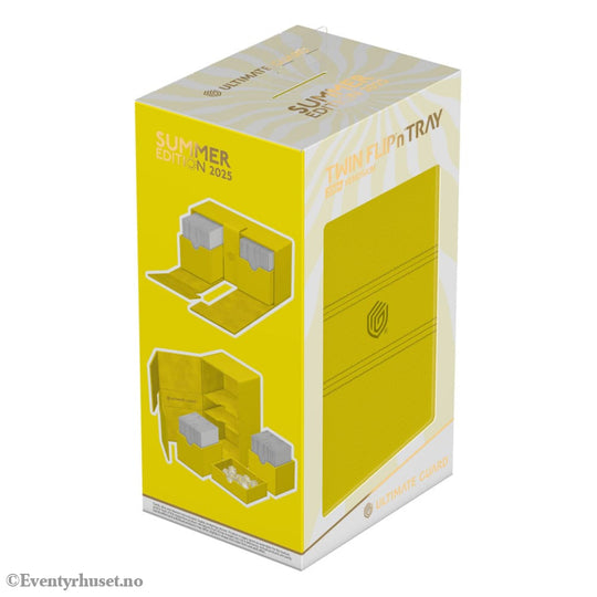 Ultimate Guard Twin Flip’n’Tray 200+ Xenoskin ’Summer Edition 2025’’ -Dandelion Storage & Protection