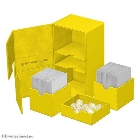 Ultimate Guard Twin Flip’n’Tray 200+ Xenoskin ’Summer Edition 2025’’ -Dandelion Storage & Protection
