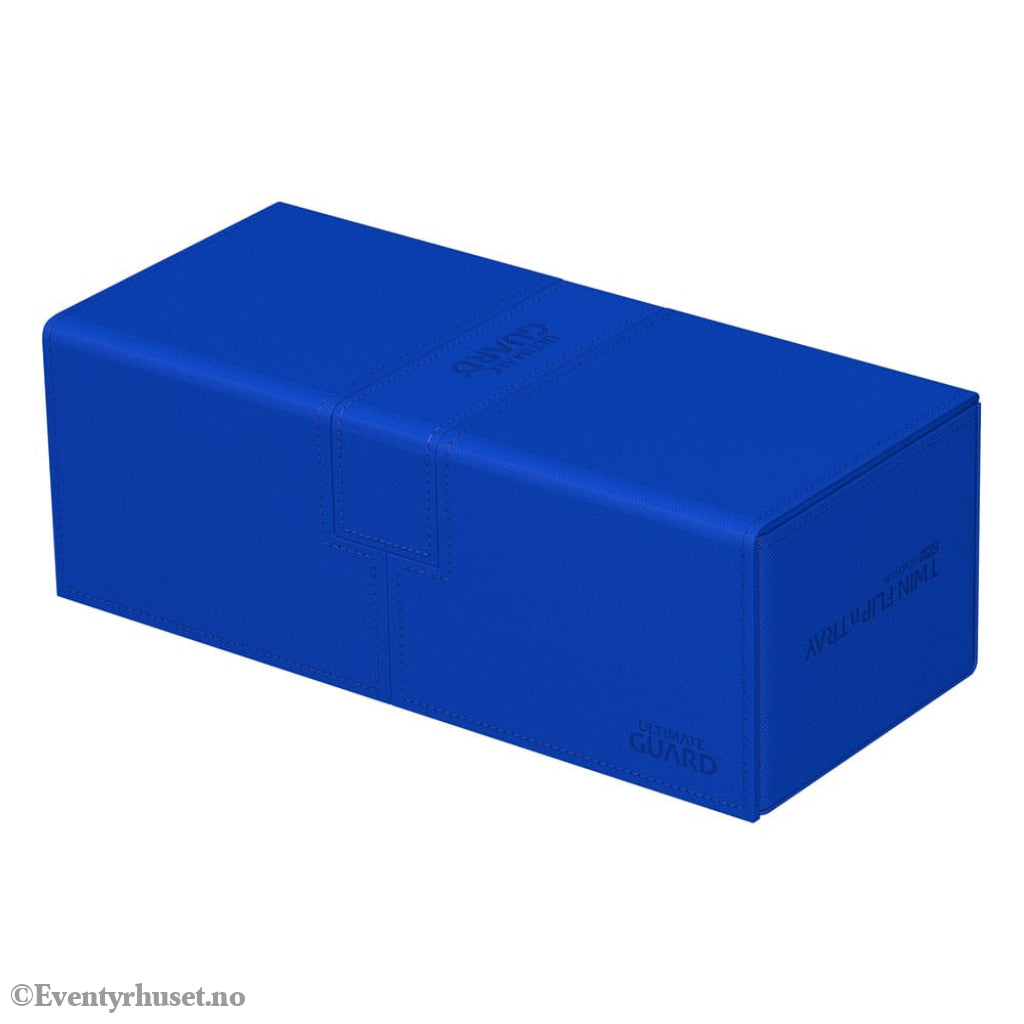 Ultimate Guard Twin Flip’n’Tray 266+ Xenoskin - Blue Storage & Protection