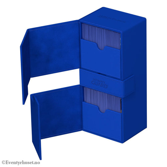 Ultimate Guard Twin Flip’n’Tray 266+ Xenoskin - Blue Storage & Protection