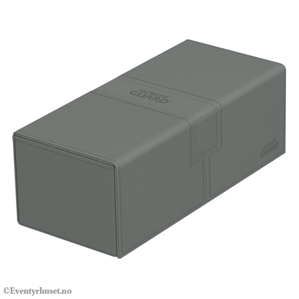 Ultimate Guard Twin Flip’n’Tray 266+ Xenoskin - Grey Storage & Protection