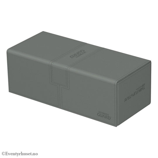 Ultimate Guard Twin Flip’n’Tray 266+ Xenoskin - Grey Storage & Protection