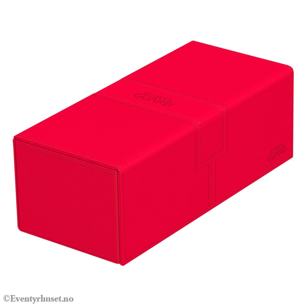 Ultimate Guard Twin Flip’n’Tray 266+ Xenoskin - Red Storage & Protection