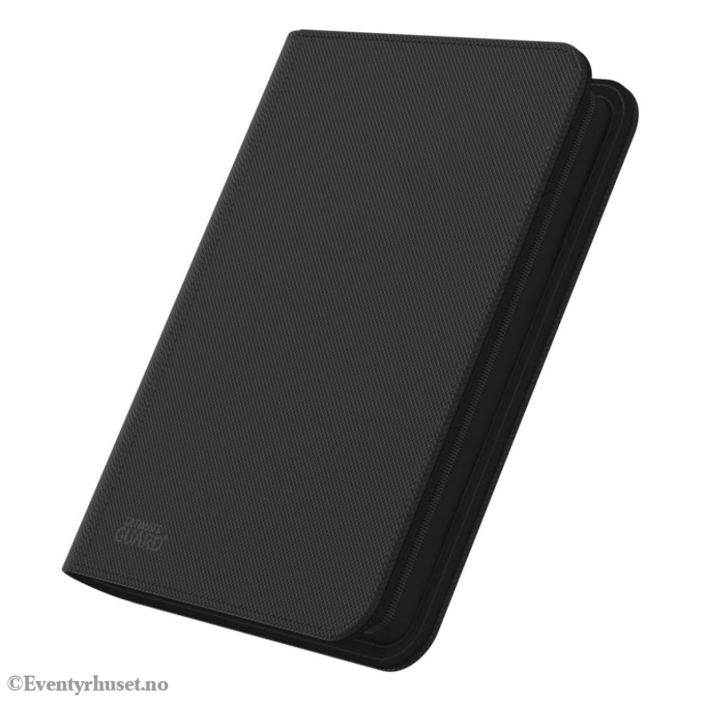 Ultimate Guard Zipfolio 160 8-Pocket Xenoskin - Black Storage & Protection