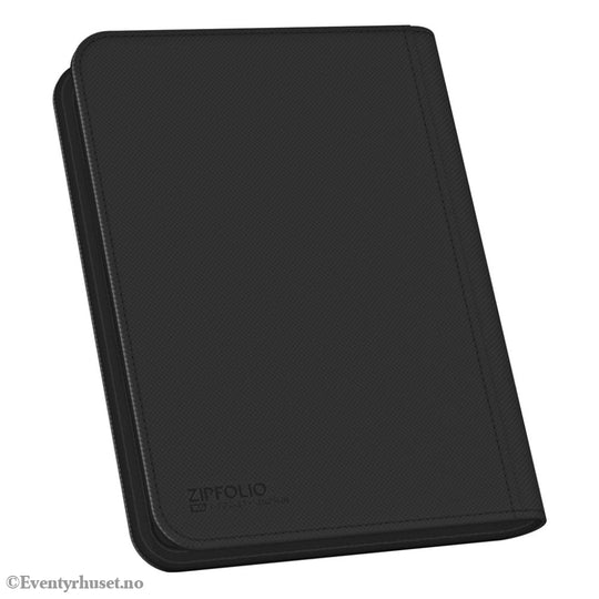 Ultimate Guard Zipfolio 160 8-Pocket Xenoskin - Black Storage & Protection