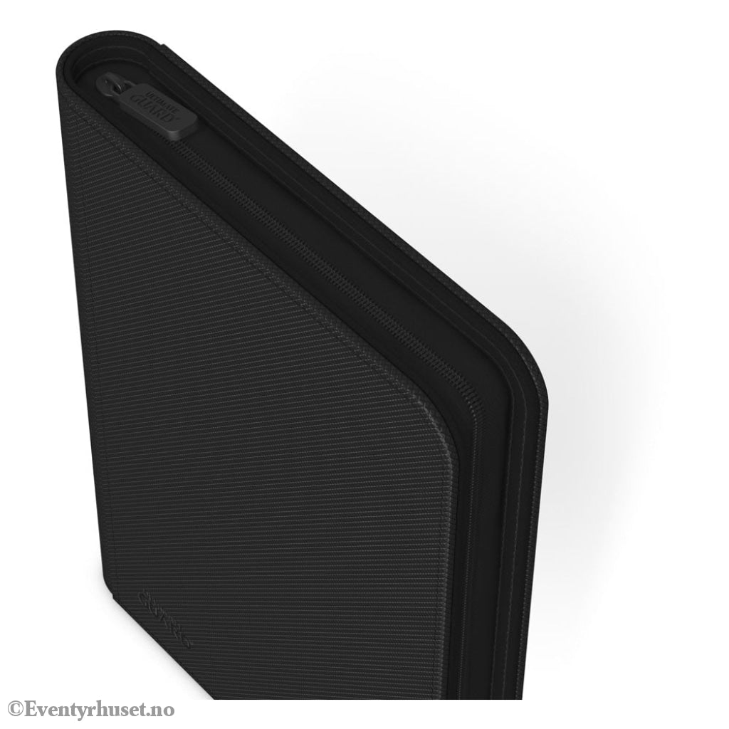 Ultimate Guard Zipfolio 160 8-Pocket Xenoskin - Black Storage & Protection