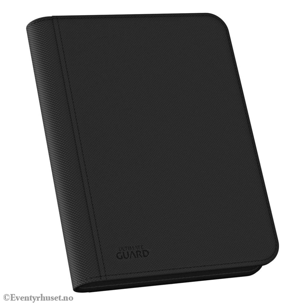 Ultimate Guard Zipfolio 160 8-Pocket Xenoskin - Black Storage & Protection