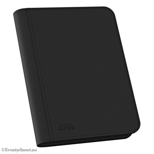 Ultimate Guard Zipfolio 160 8-Pocket Xenoskin - Black Storage & Protection