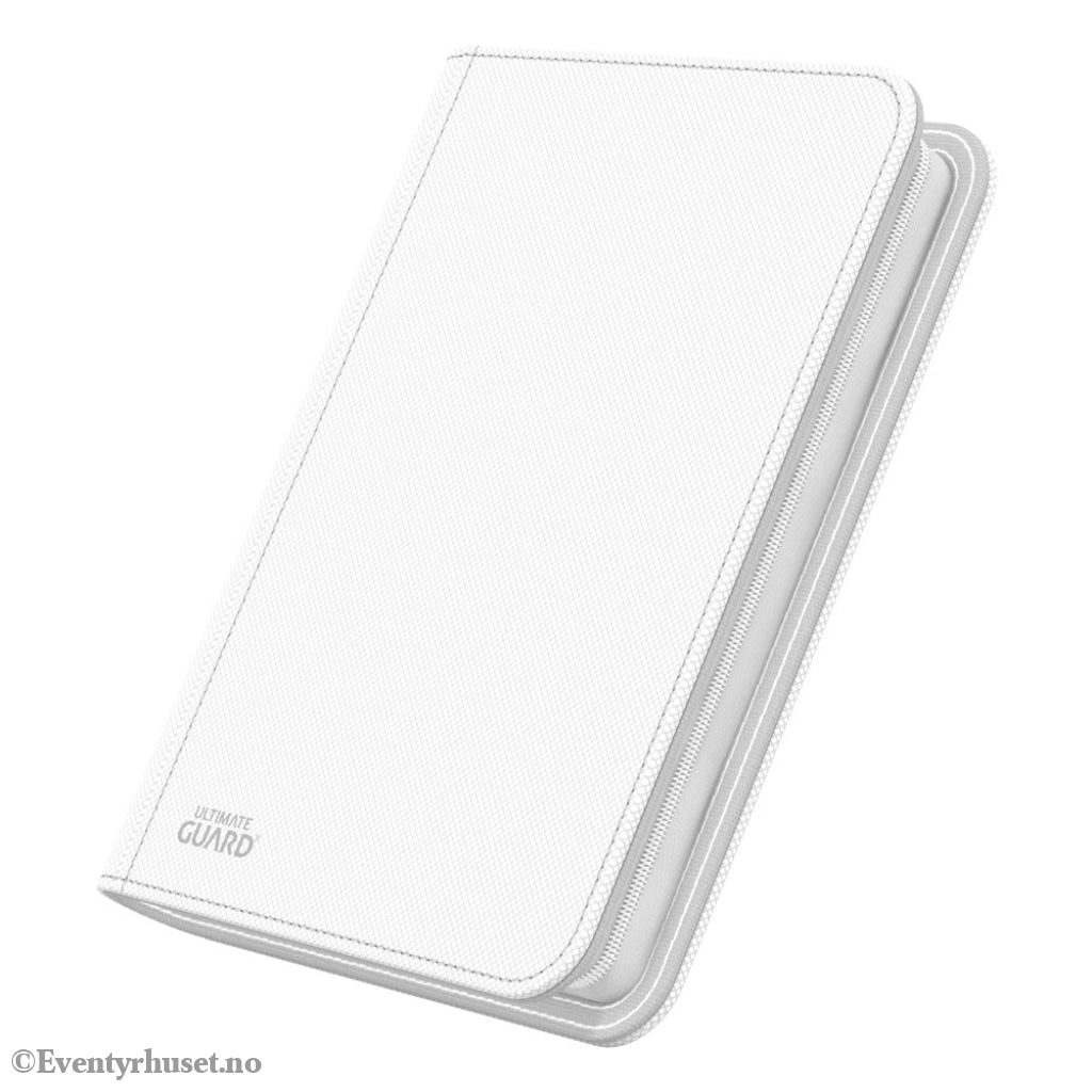 Ultimate Guard Zipfolio 160 8-Pocket Xenoskin - White Storage & Protection