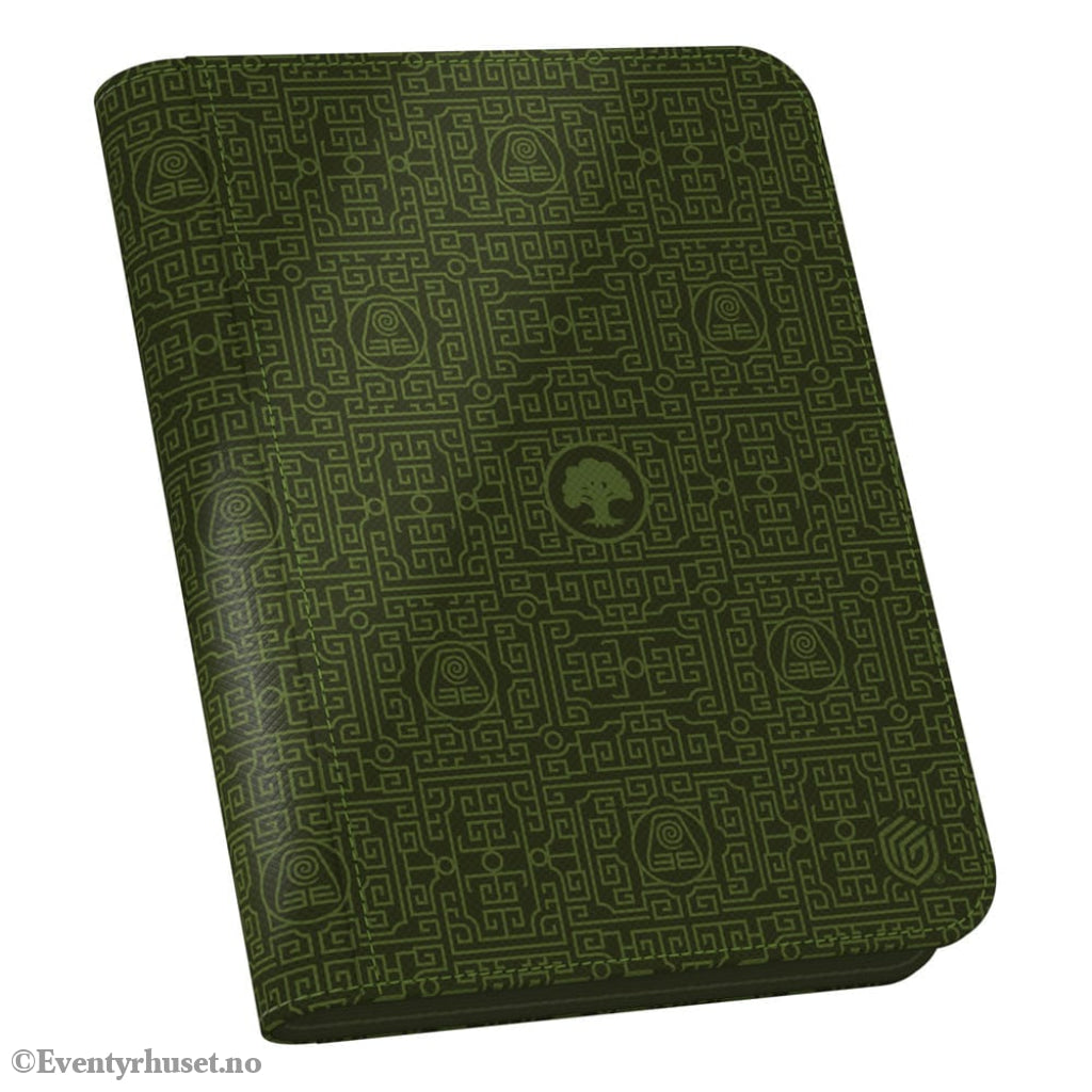 Ultimate Guard Zipfolio 160 Xenoskin Magic: The Gathering | Avatar: The Last Airbender - Green Mana Storage & Protection