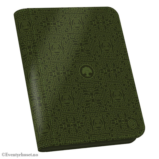 Ultimate Guard Zipfolio 160 Xenoskin Magic: The Gathering | Avatar: The Last Airbender - Green Mana Storage & Protection