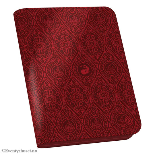 Ultimate Guard Zipfolio 160 Xenoskin Magic: The Gathering | Avatar: The Last Airbender - Red Mana Storage & Protection