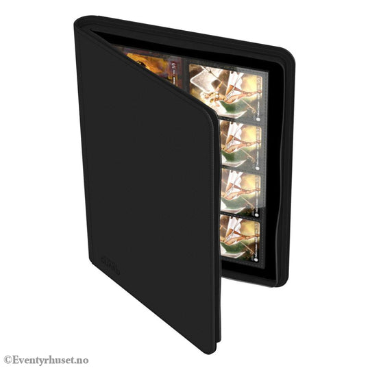 Ultimate Guard Zipfolio 320 16-Pocket Xenoskin - Black Storage & Protection