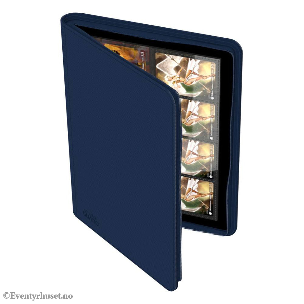 Ultimate Guard Zipfolio 320 16-Pocket Xenoskin - Blue Storage & Protection