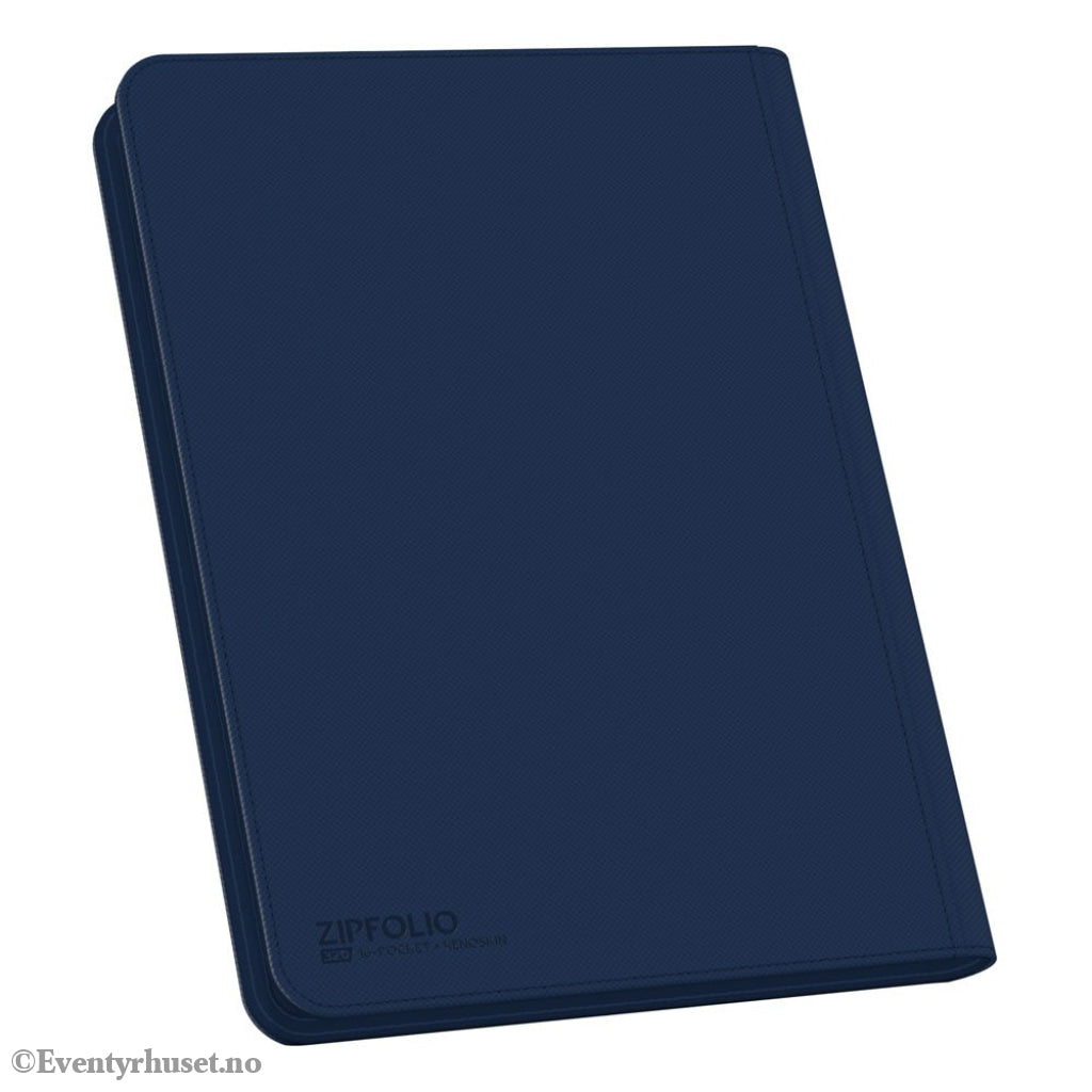Ultimate Guard Zipfolio 320 16-Pocket Xenoskin - Blue Storage & Protection