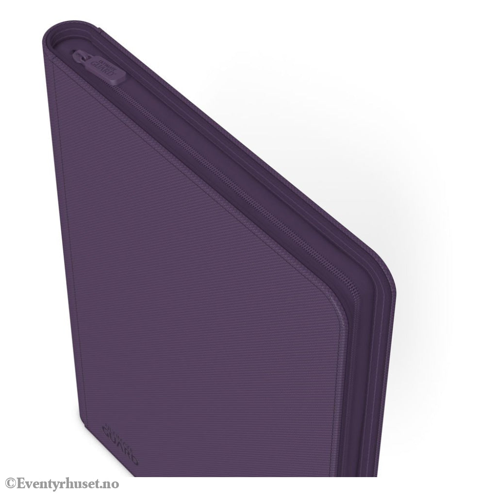 Ultimate Guard Zipfolio 320 16-Pocket Xenoskin - Purple Storage & Protection