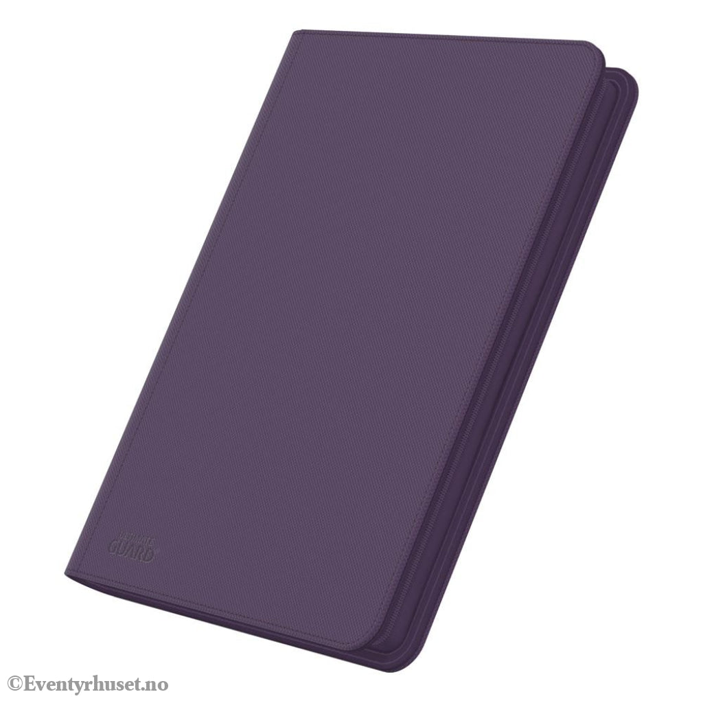 Ultimate Guard Zipfolio 320 16-Pocket Xenoskin - Purple Storage & Protection