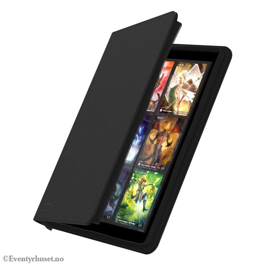 Ultimate Guard Zipfolio 360 18-Pocket Xenoskin - Black Storage & Protection