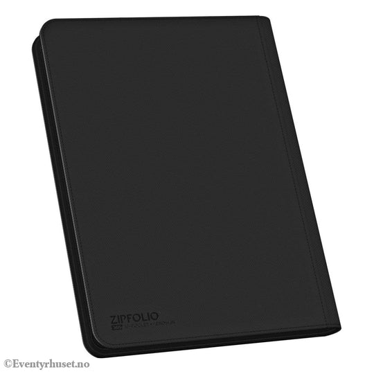 Ultimate Guard Zipfolio 360 18-Pocket Xenoskin - Black Storage & Protection