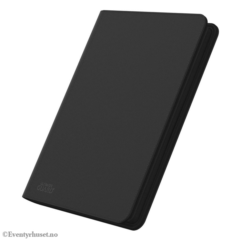 Ultimate Guard Zipfolio 360 18-Pocket Xenoskin - Black Storage & Protection