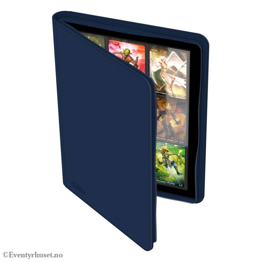 Ultimate Guard Zipfolio 360 18-Pocket Xenoskin - Blue Storage & Protection