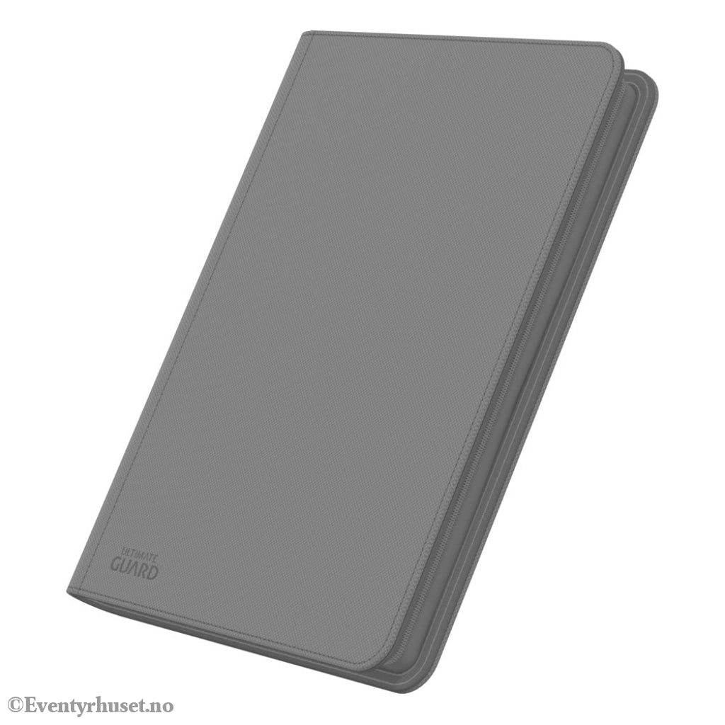 Ultimate Guard Zipfolio 360 18-Pocket Xenoskin - Grey Storage & Protection