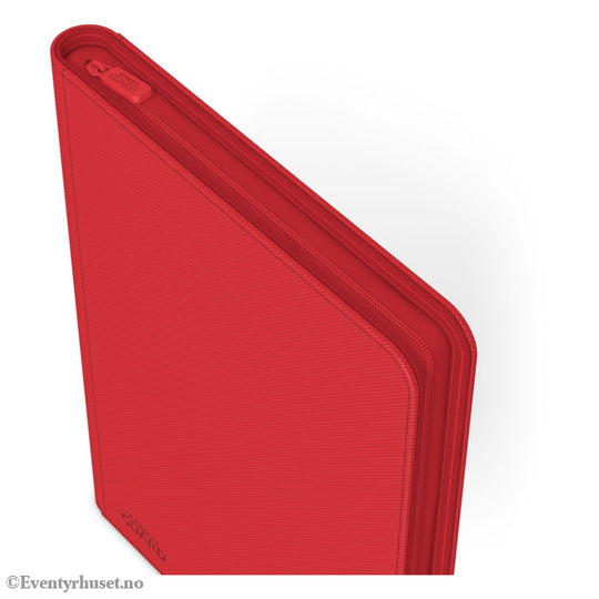 Ultimate Guard Zipfolio 360 18-Pocket Xenoskin - Red Storage & Protection
