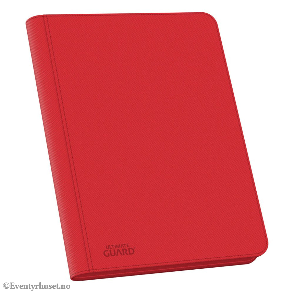 Ultimate Guard Zipfolio 360 18-Pocket Xenoskin - Red Storage & Protection