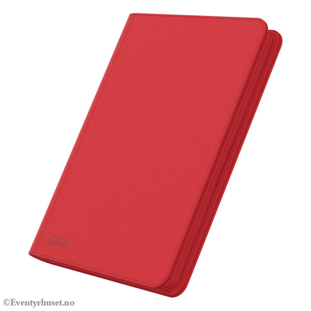Ultimate Guard Zipfolio 360 18-Pocket Xenoskin - Red Storage & Protection