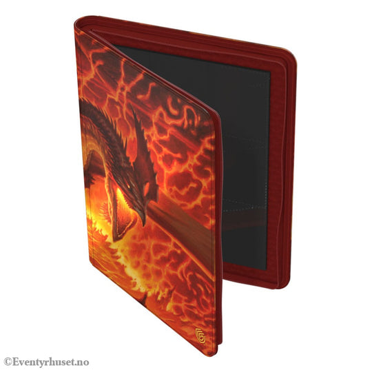 Ultimate Guard Zipfolio 360 Xenoskin Magic: The Gathering ’Tarkir: Dragonstorm’ - Magmatic Hellkite Storage & Protection