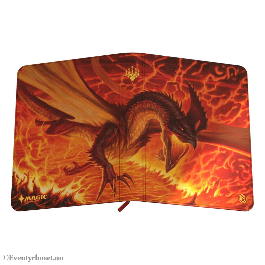 Ultimate Guard Zipfolio 360 Xenoskin Magic: The Gathering ’Tarkir: Dragonstorm’ - Magmatic Hellkite Storage & Protection